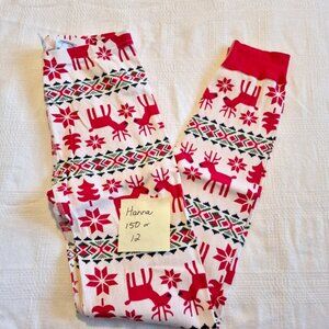 Hanna Andersson Deer Deer size 150 or 12 pajama bottoms